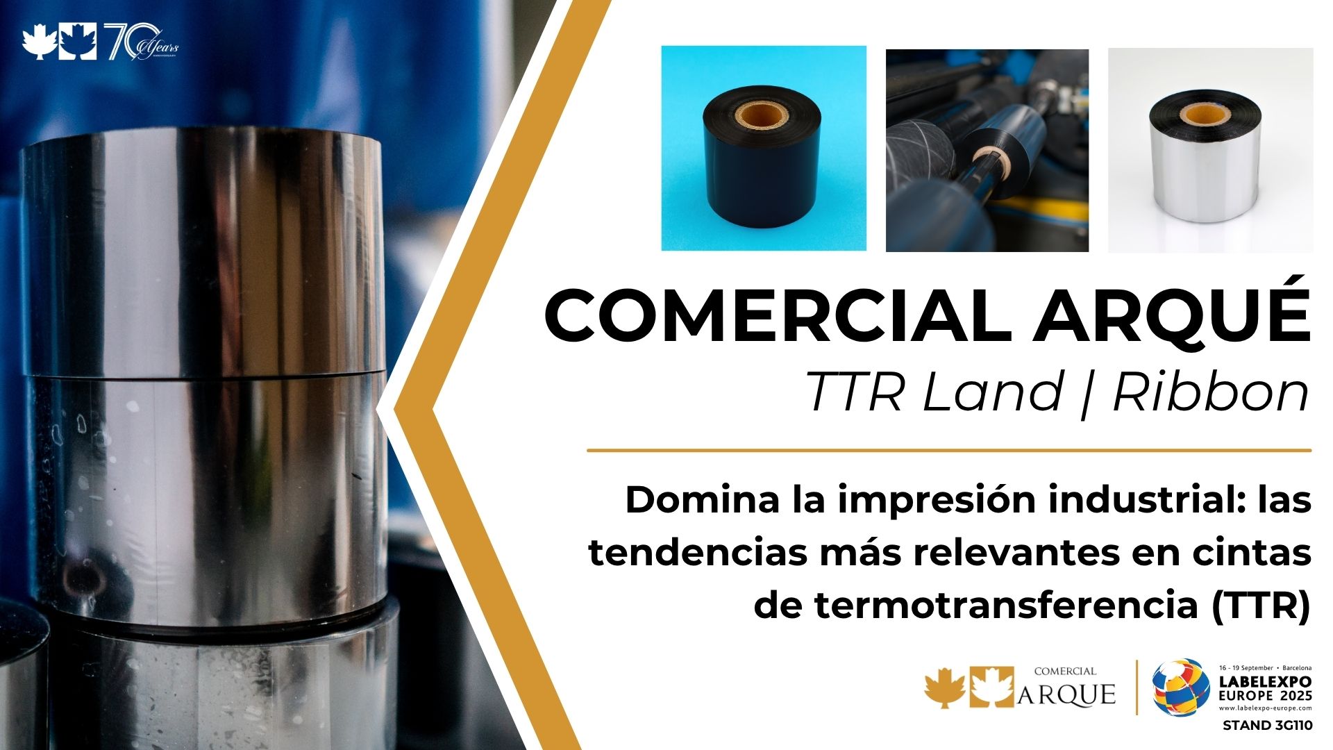 Maîtriser l’impression industrielle : les tendances les plus pertinentes en matière de rubans à transfert thermique (TTR)