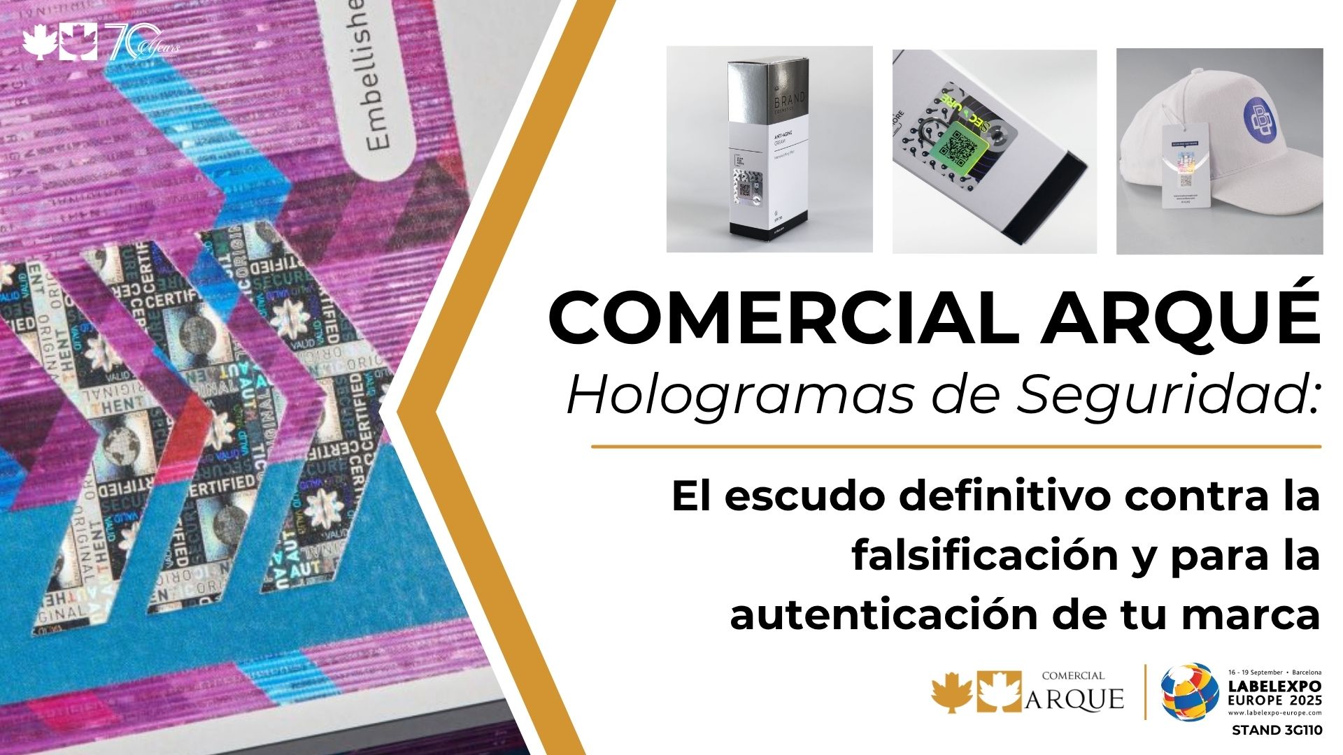 Hologramas de Seguridad: El Escudo Definitivo Contra la Falsificación y Para la Autenticación de Tu Marca